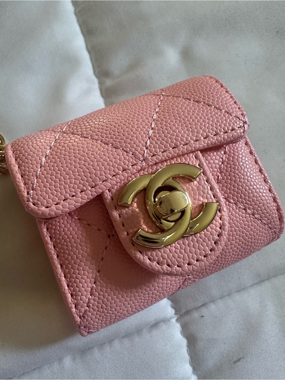Pink AirPod case